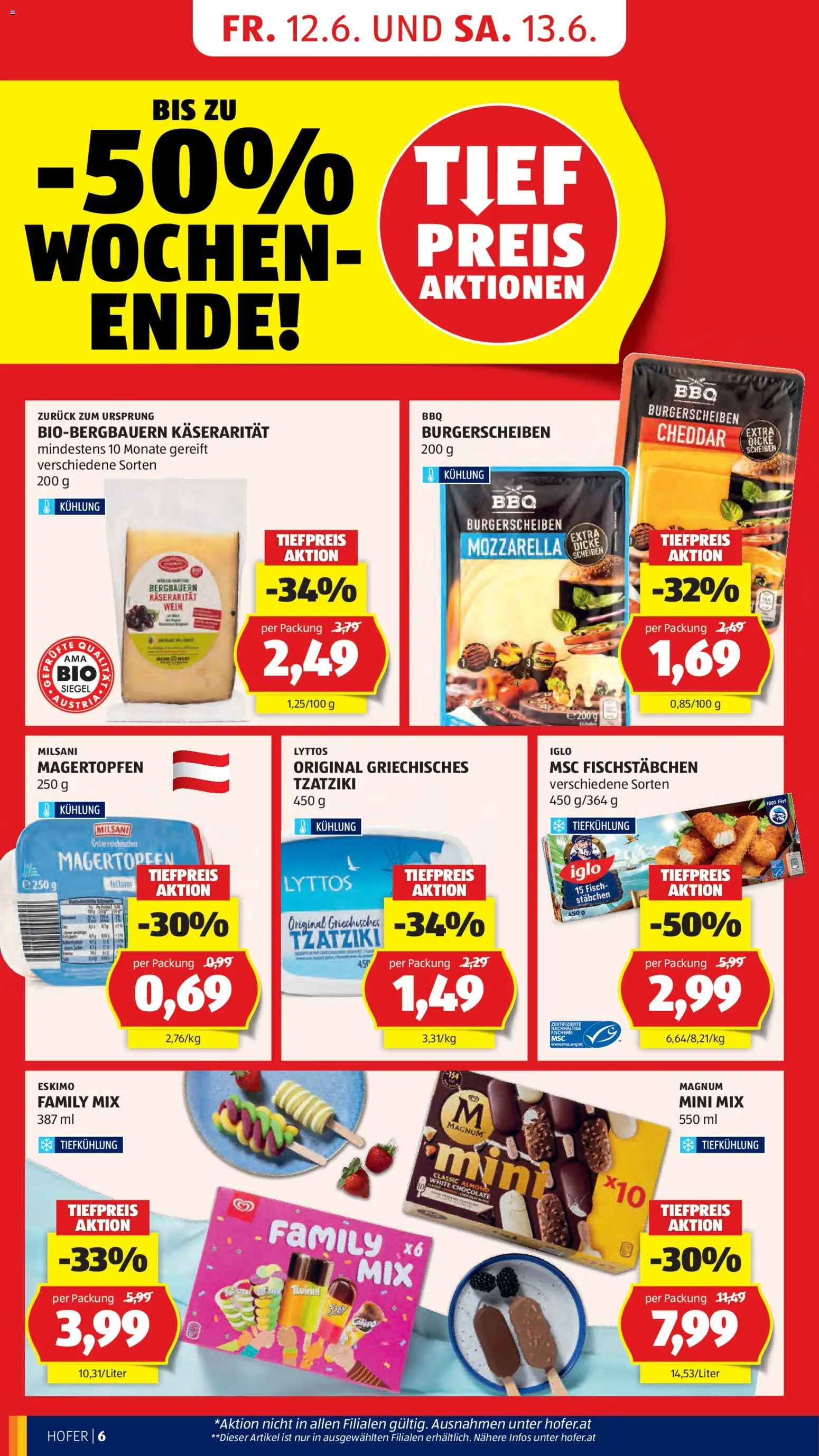 Hofer Flugblatt gültig ab 12.06.2026 | Seite: 8 | Produkte: Wein, Fisch