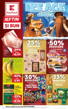 Ofertele Kaufland valabile de la 09.09.2026