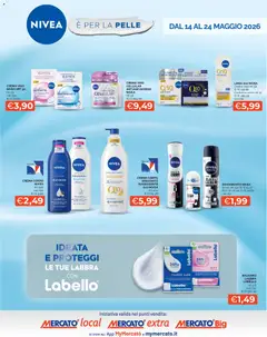 Anteprima del volantino Mercatò volantino Nivea valido a partire dal 14.05.2026
