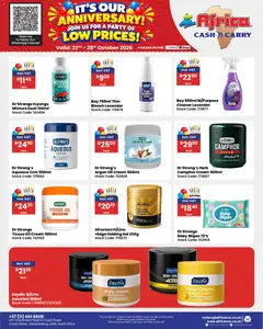 Africa Cash & Carry specials catalogue – valid from 22/10/2026 | Page: 138