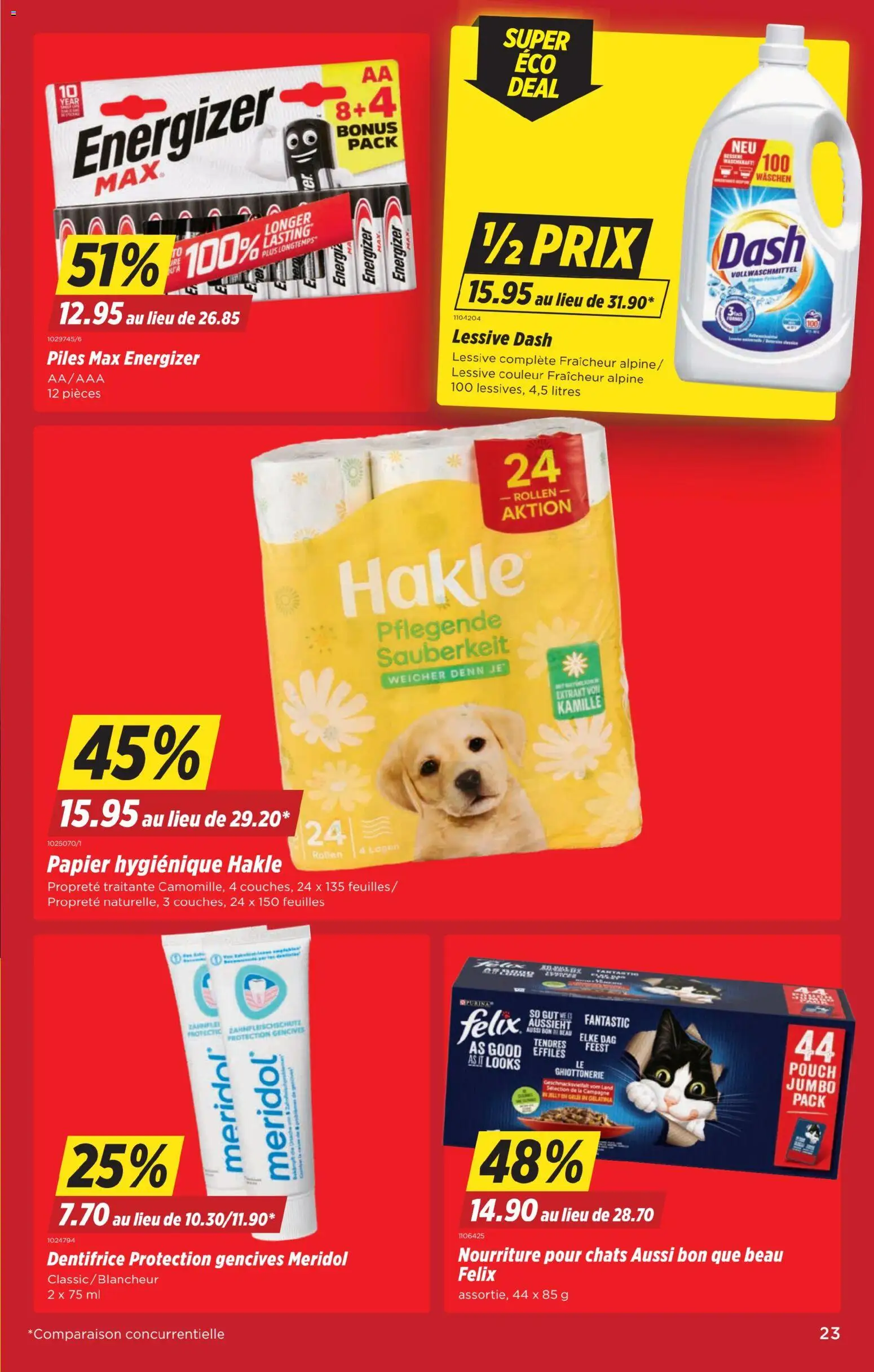 Denner aktionen FR – gültig ab 24.09.2026 | Seite: 23 | Produkte: Bad