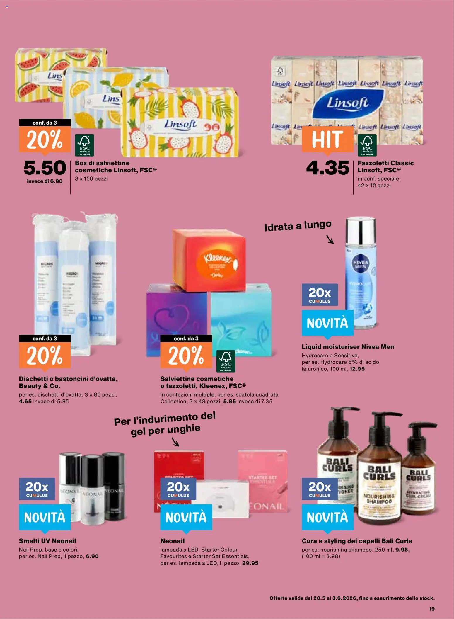 Migros aktionen IT – gültig ab 28.05.2026 | Seite: 19 | Produkte: Box, Shampoo