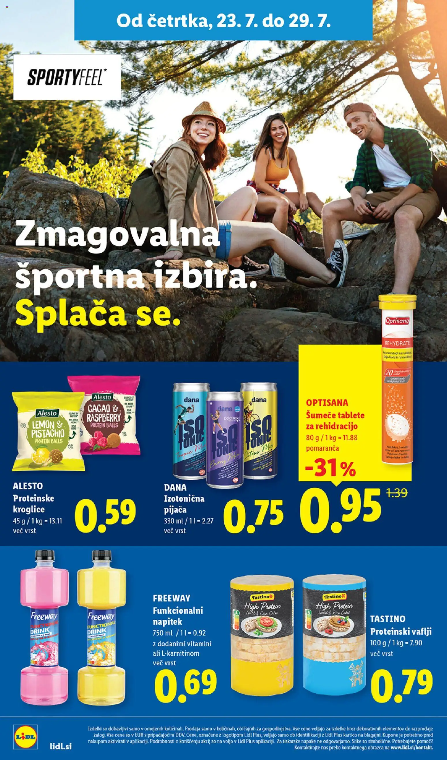 Novi Lidl katalog ponudbe – veljaven od 23.07.2026 | Stran: 22 | Izdelki: Vaflji