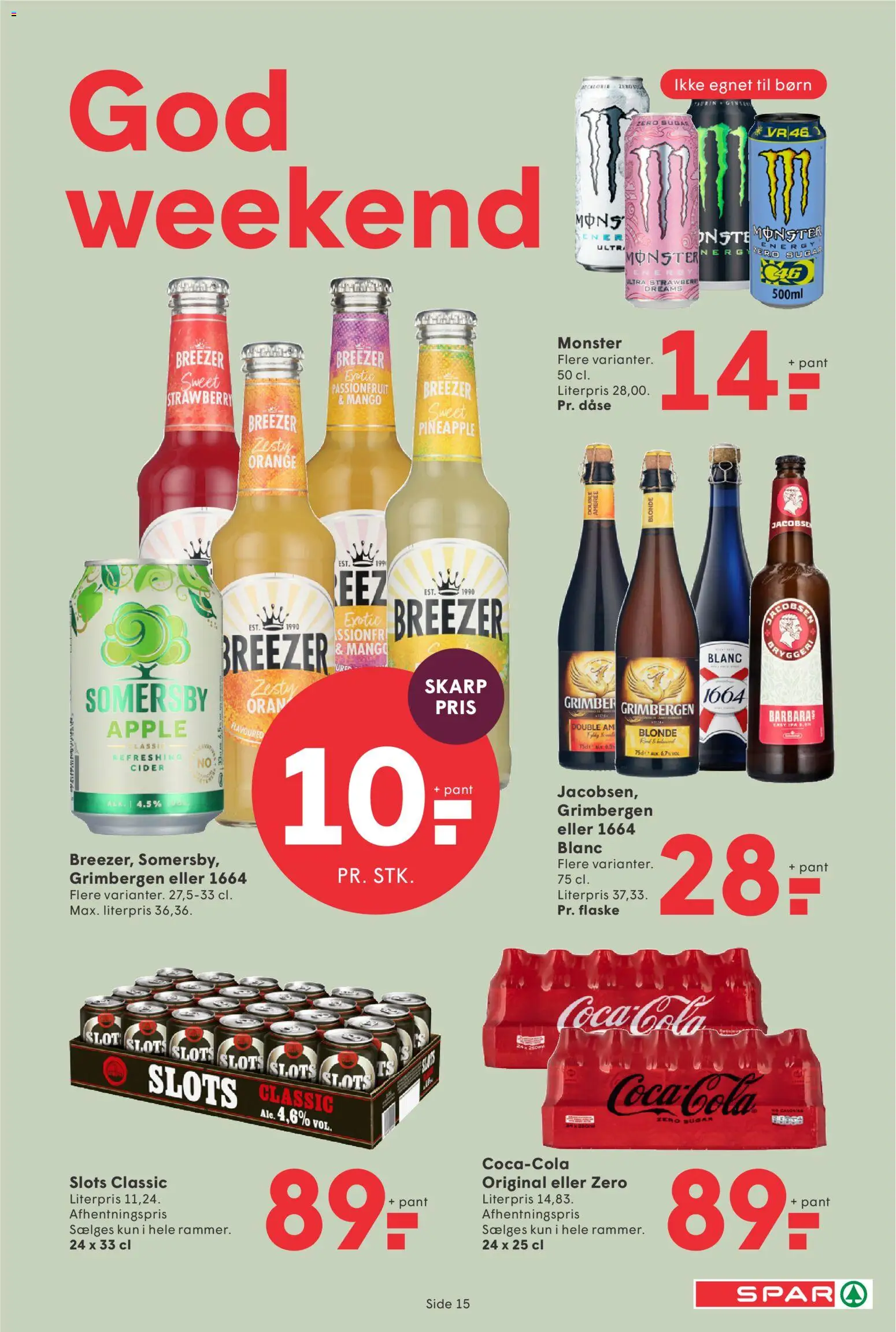 Spar tilbudsavis – gyldig fra 29.05.2026 | Side: 17 | Produkter: Mango, Coca Cola, Cider, Cola