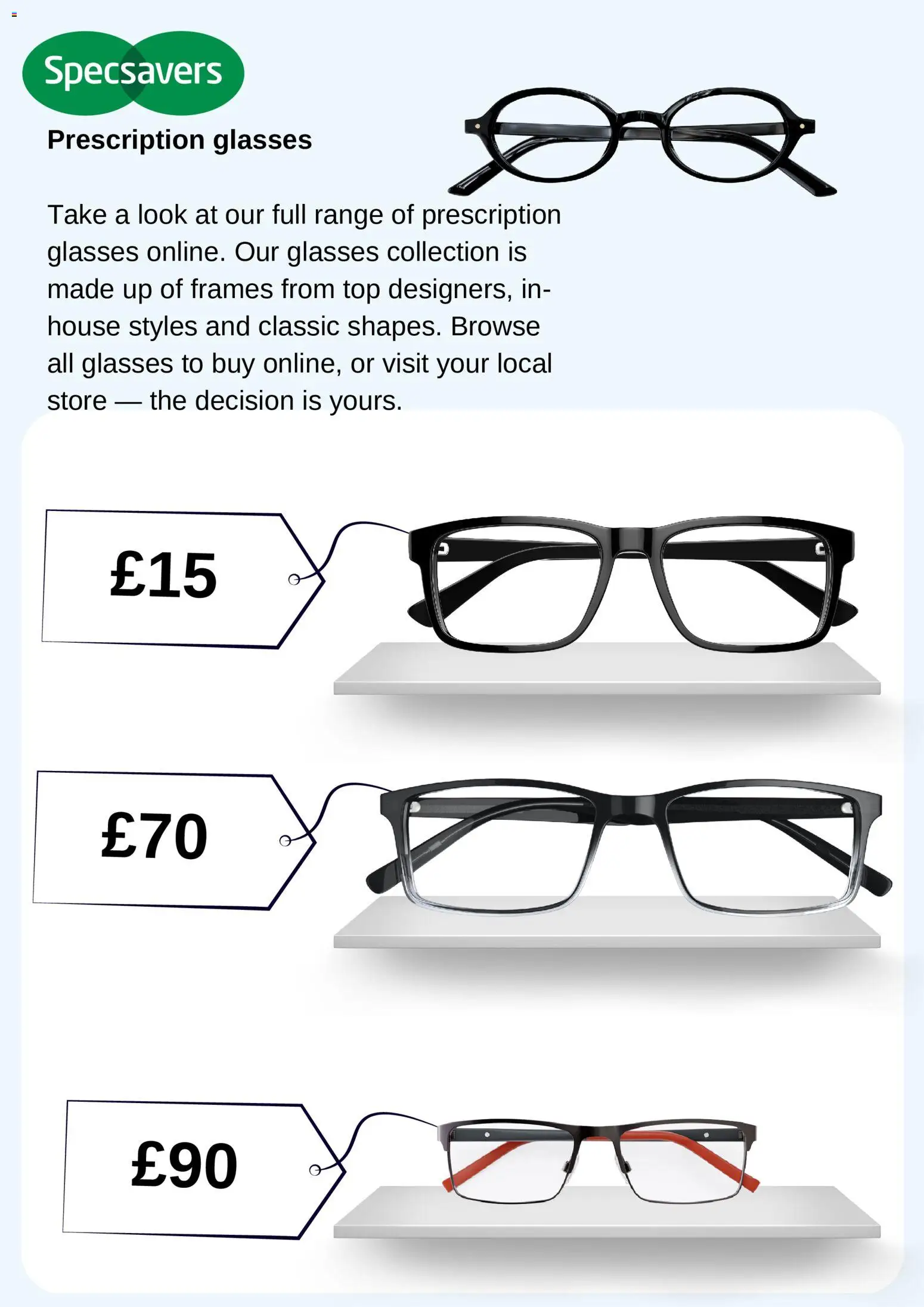 {H1} | Page: 2 | Products: Prescription glasses, Glasses