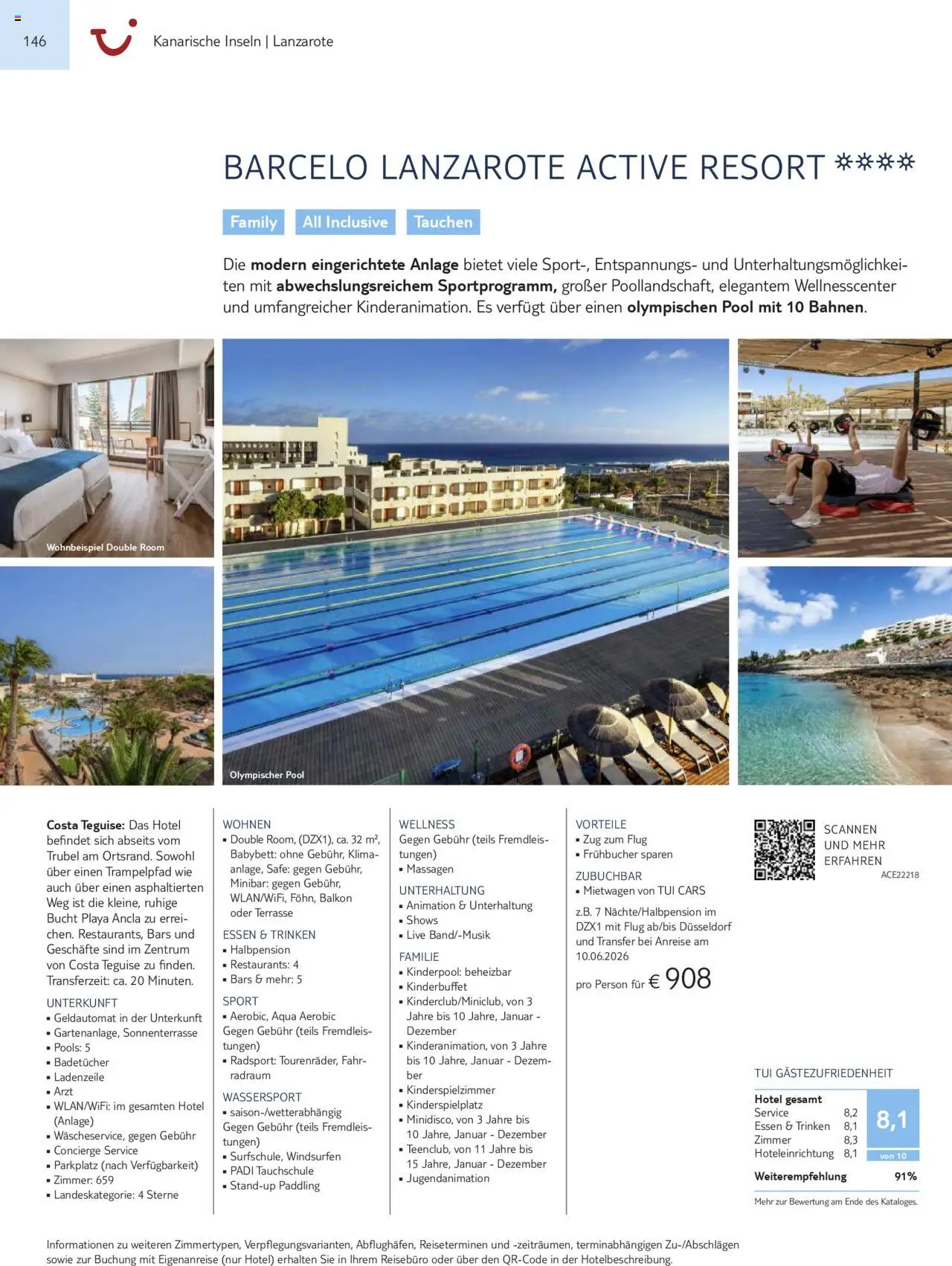 TUI Prospekt Kanaren, Kapverden & Senegal 2025/26 – gültig ab 01.11.2025 | Seite: 146 | Produkte: Babybett