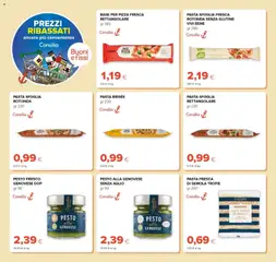 Anteprima del volantino Oasi volantino Prezzi Ribassati valido a partire dal 21/08/2026 | Pagina: 14 | Prodotti: Senza glutine, Pizza, Pasta, Semola