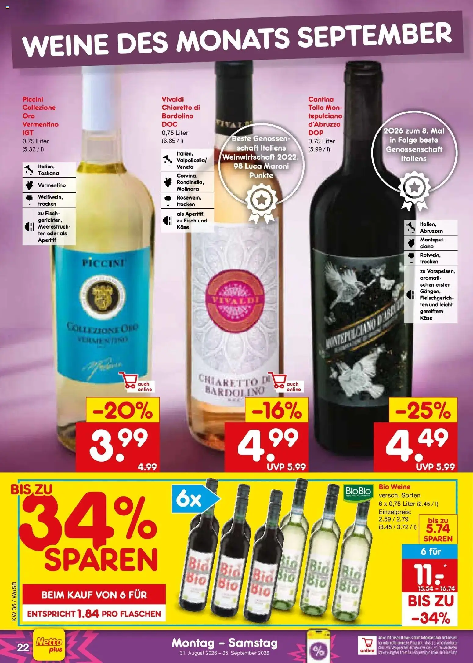 Netto Marken-Discount Prospekt Mannheim (ab 31.08.2026) » Angebote | Seite: 30 | Produkte: Käse, Fisch