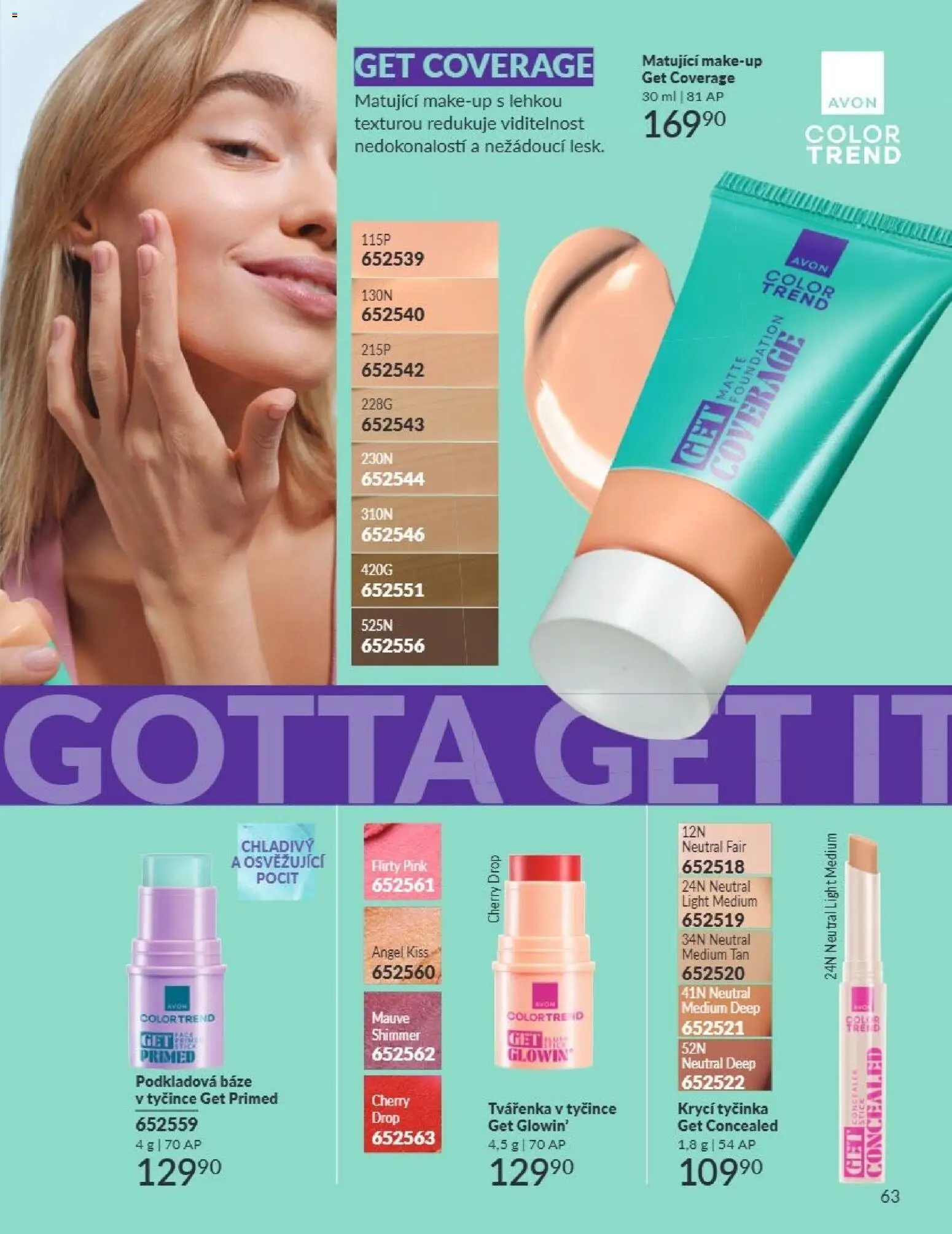 Avon Katalog 08/2026 od 01.08.2026 | Strana: 63 | Produkty: Makeup, Tvářenka