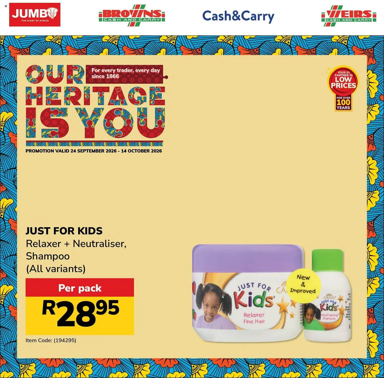 New Jumbo catalogue – valid from 08/10/2026 | Page: 2 | Products: Shampoo, Relaxer