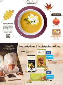 Migros aktionen Magazin FR ab 30.09.2026 gültig | Seite: 22 | Produkte: Tablette, Creme, Lindor