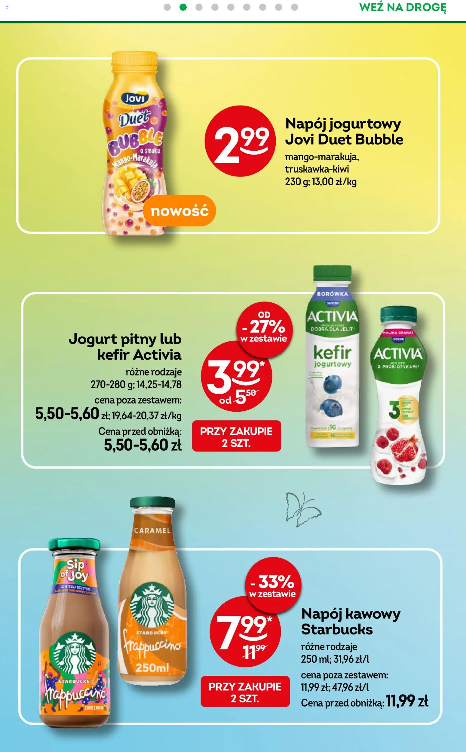 Żabka gazetka od 01.07.2026 | Strona: 69 | Produkty: Kefir, Jogurt pitny, Jogurt