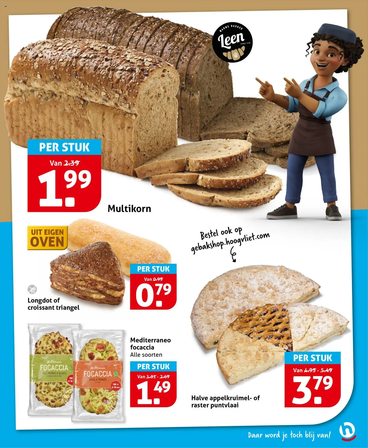 {H1} | Pagina: 13 | Producten: Croissant, Oven, Focaccia