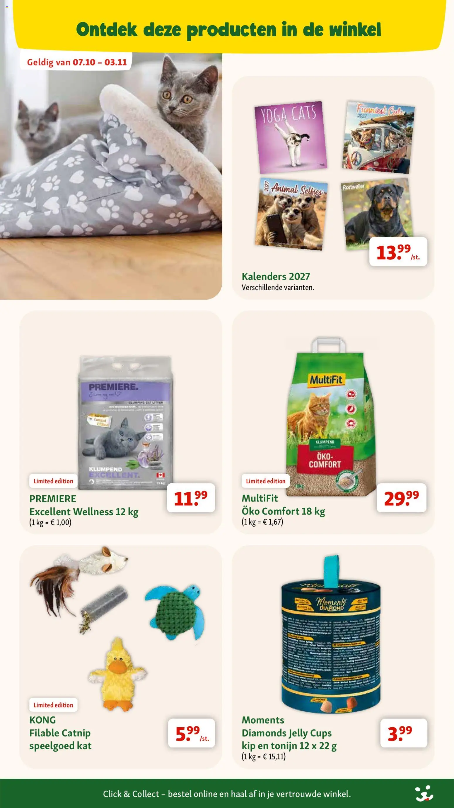 {H1} | Pagina: 14 | Producten: Tonijn, Speelgoed, Kip