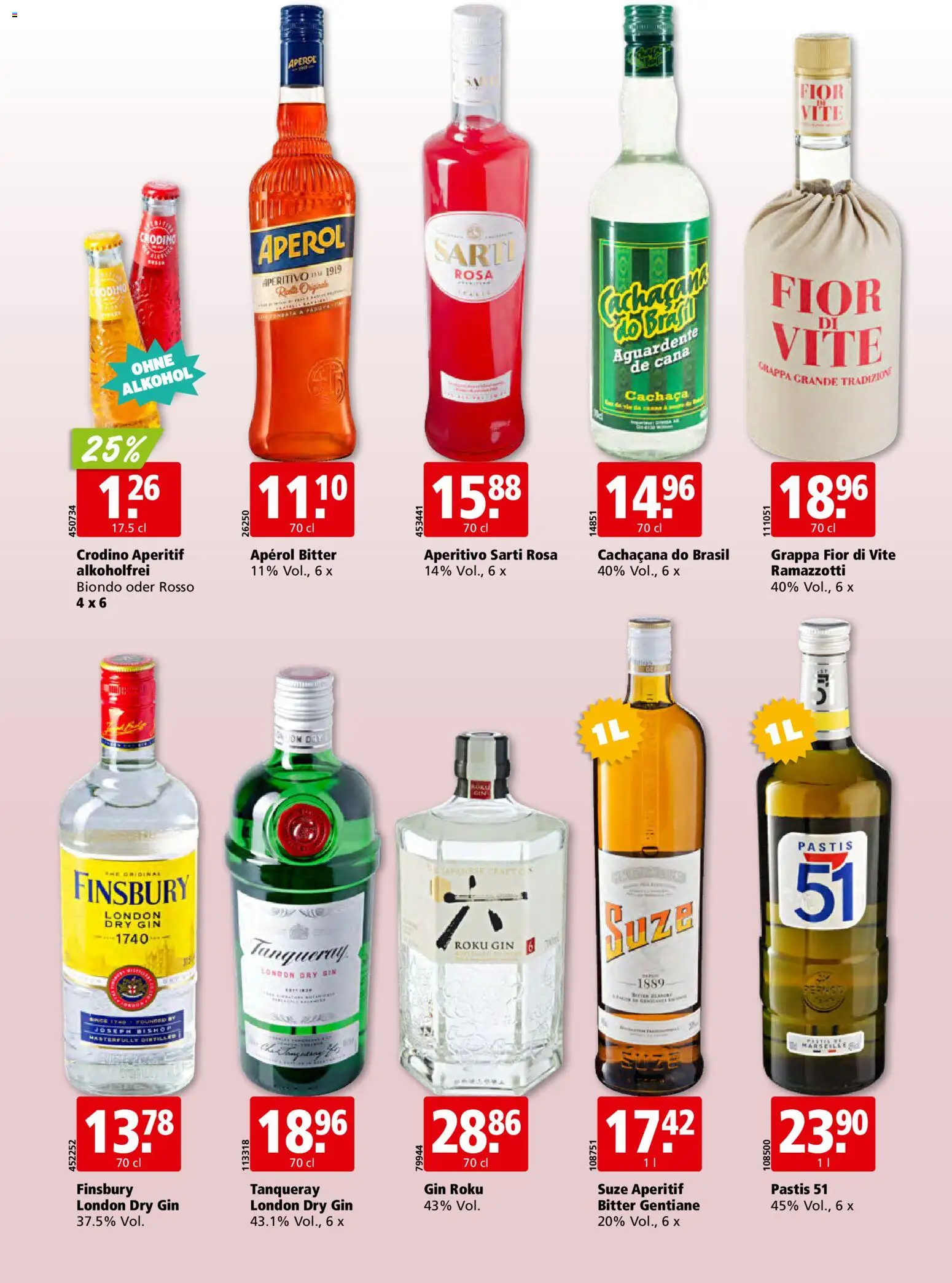 Aligro aktionen Chavannes, Matran, Genf, Sitten – gültig ab 01.06.2026 | Seite: 26 | Produkte: Gin