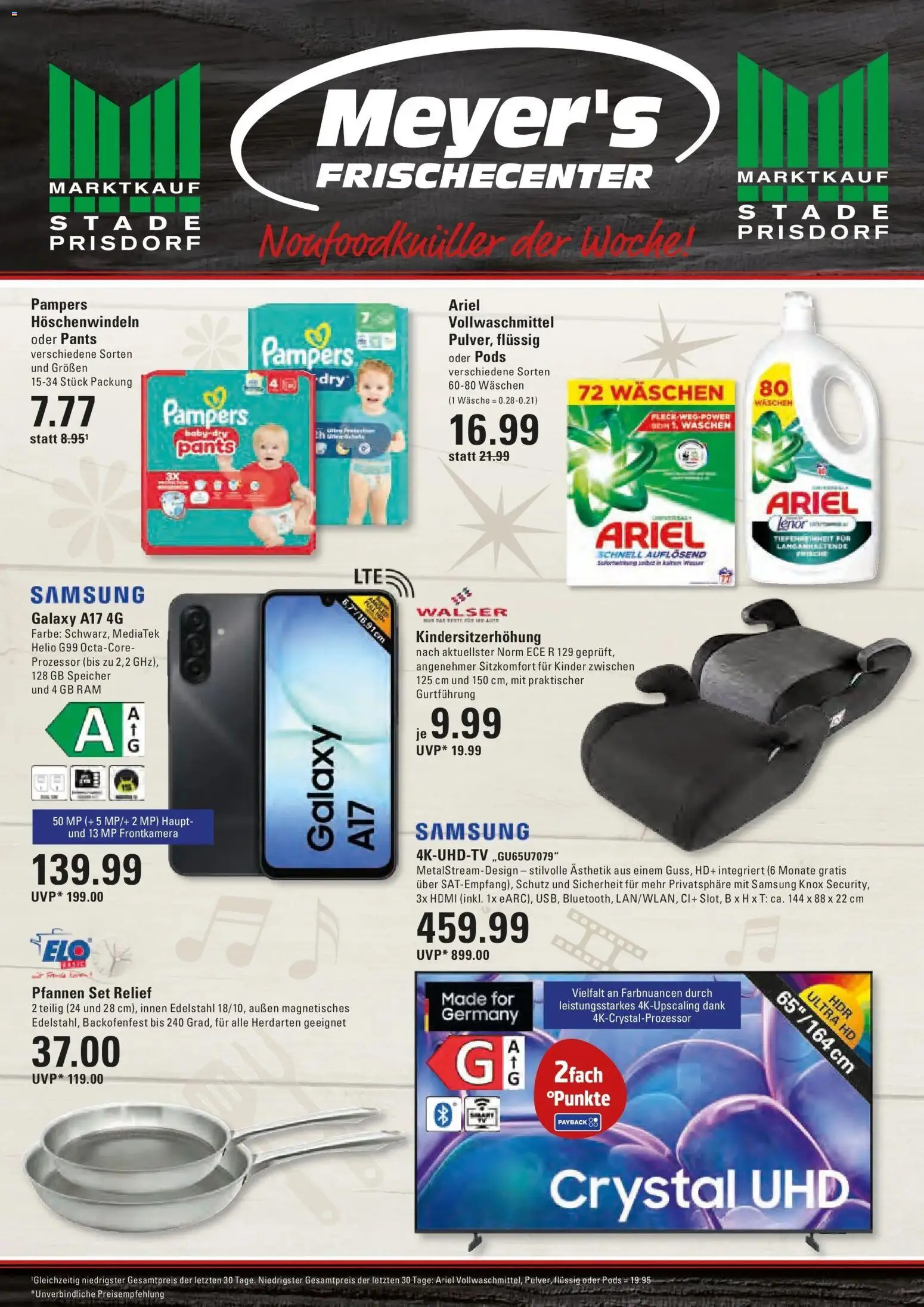 Edeka prospekt Stade – gültig ab 01.06.2026 | Seite: 16 | Produkte: Ariel, Pampers, Samsung, Smartphone