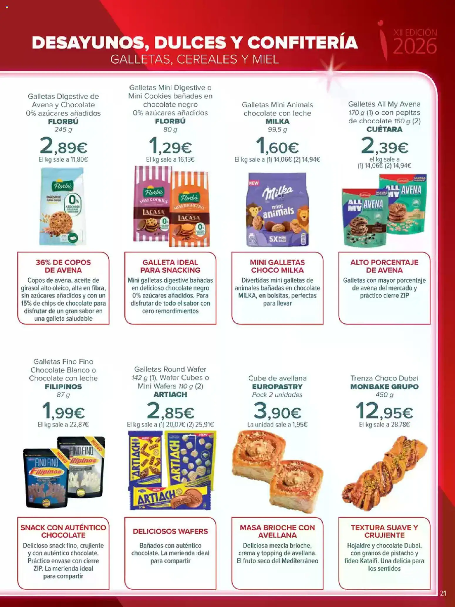 Carrefour Innovación │ válido desde el 05.05.2026 | Página: 21 | Productos: Ψηφιακή κάμερα, Leche, Chocolate, Galletas
