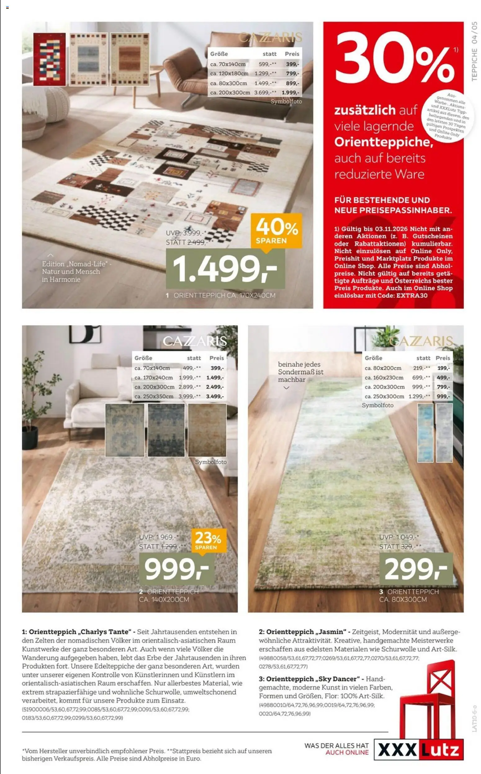 XXXLutz Orientteppiche web gültig ab 20.10.2026 | Seite: 4