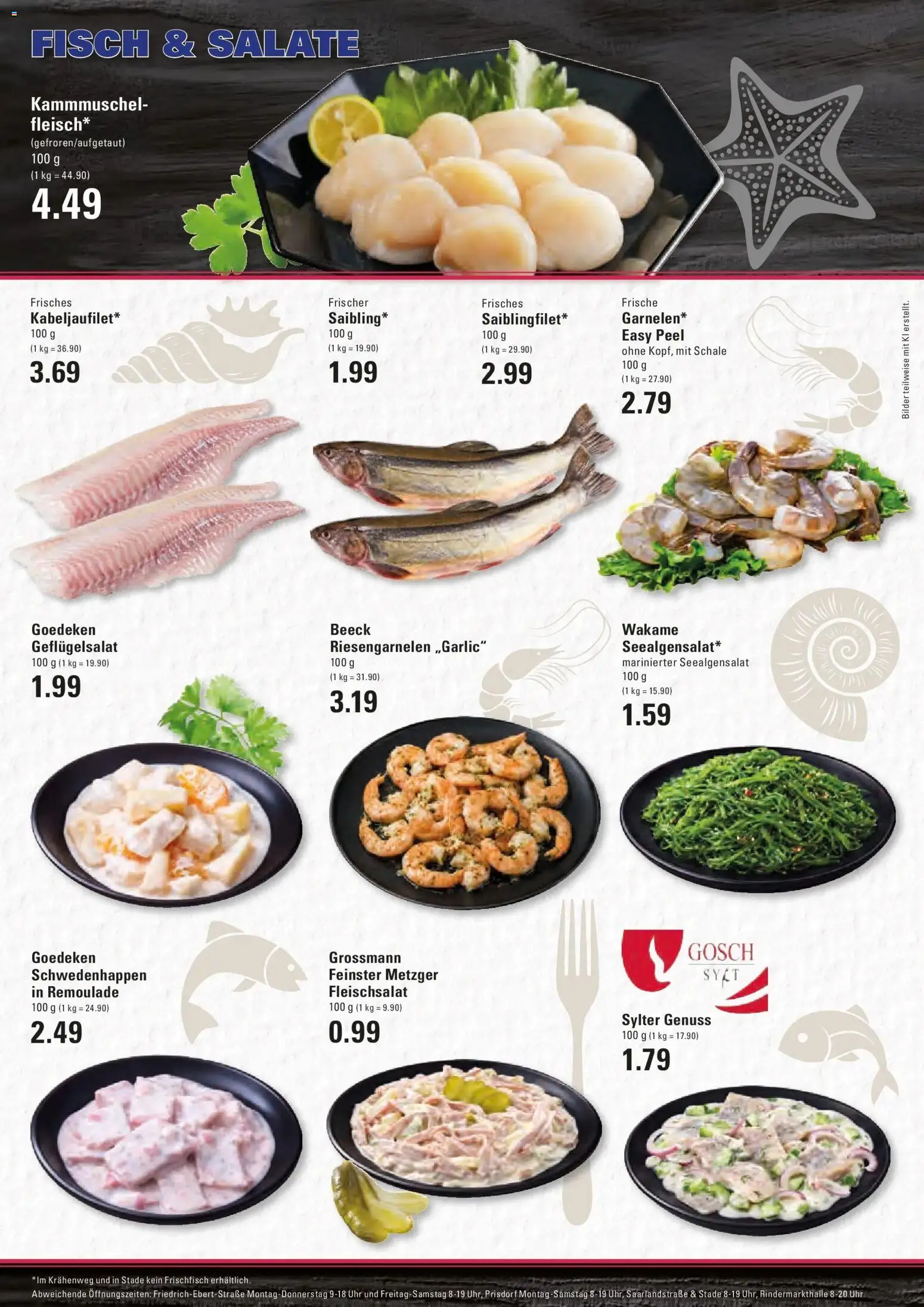 Edeka Prospekt Stade (ab 14.09.2026) » Angebote Online | Seite: 6 | Produkte: Fisch, Bilder, Uhr