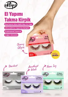 06 Eylül 2026 tarihinden itibaren geçerli olan Gratis kataloğu önizlemesi | Sayfa: 20 | Ürünler: Takma kirpik