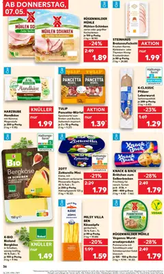 Kaufland DE - DE Folder Hannover - Voorbeeld van een folder van Kaufland DE, geldig van 07.05.2026 | Pagina: 36
