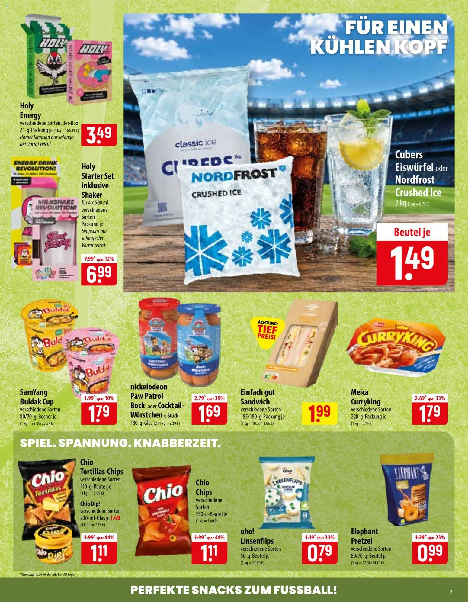 Famila Prospekt – gültig ab 24.08.2026 | Seite: 7 | Produkte: Tortillas, Meica, Fußball, Chio tortillas