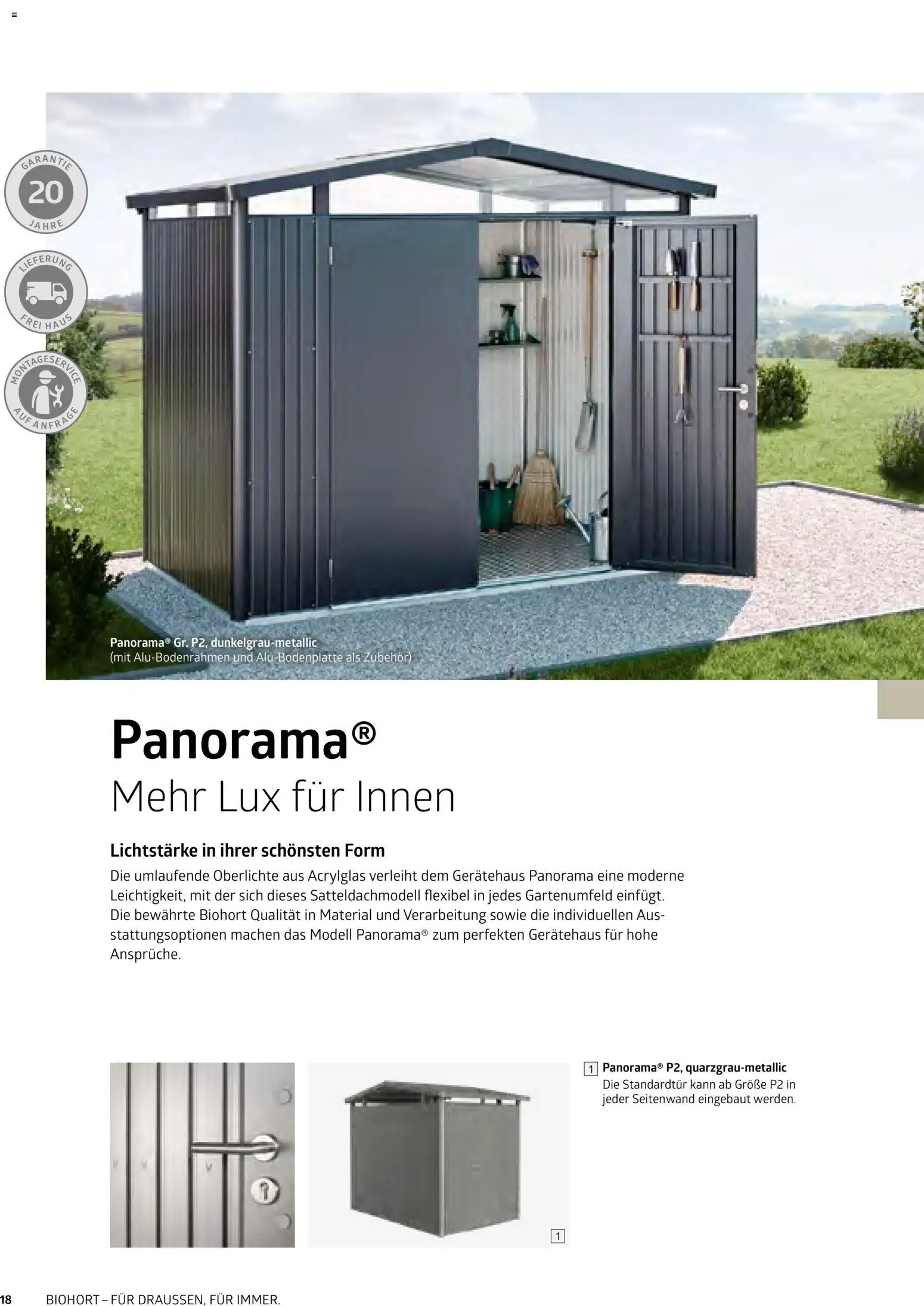 Dehner Biohort – Metall für Garten & Terrasse – gültig ab 01.01.2026 | Seite: 18