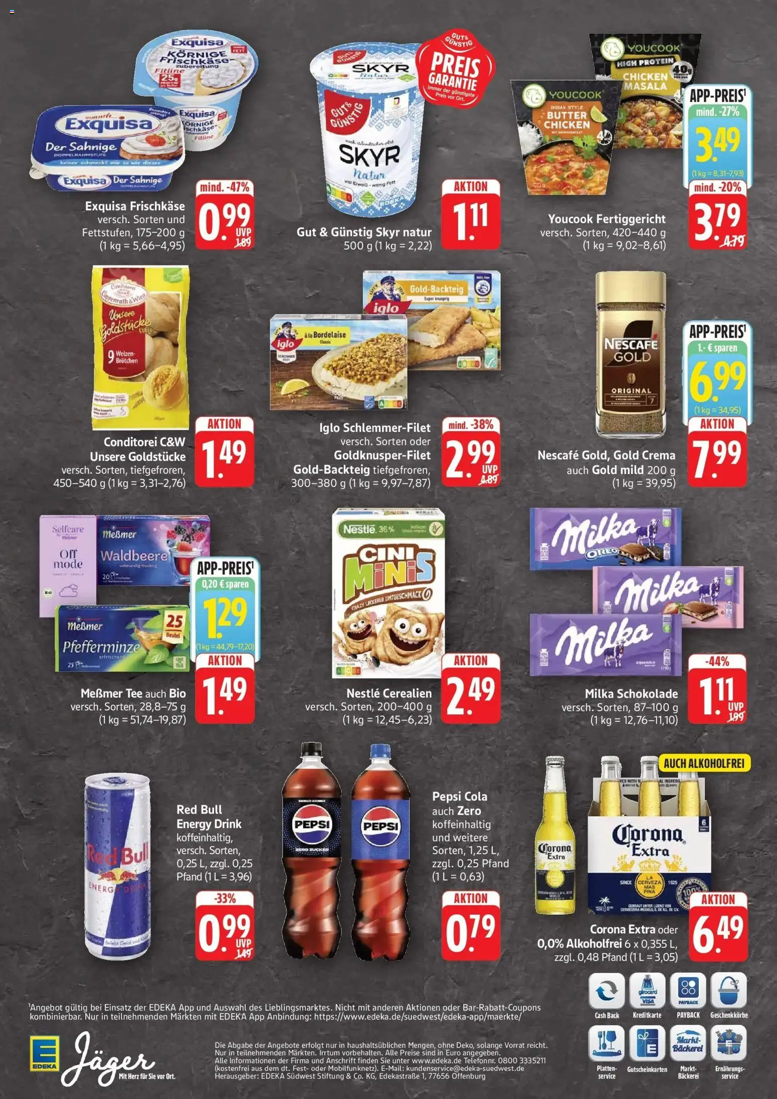 Edeka Prospekt Stuttgart-Degerloch (ab 31.08.2026) » Angebote Online | Seite: 2 | Produkte: Butter, Milka schokolade, Pepsi, Tee