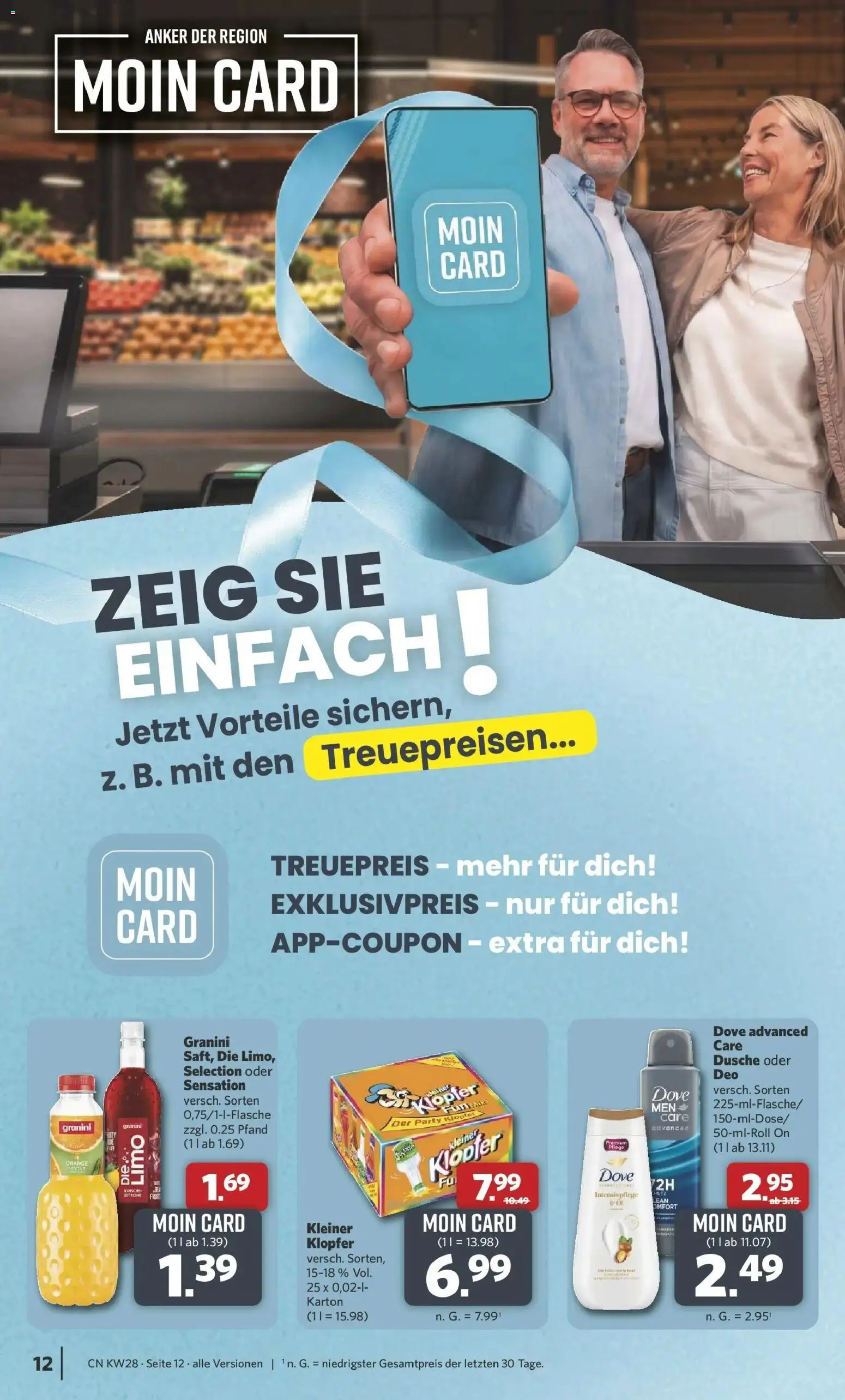 Combi Prospekt Wardenburg – gültig ab 06.07.2026 | Seite: 12 | Produkte: Dusche, Granini