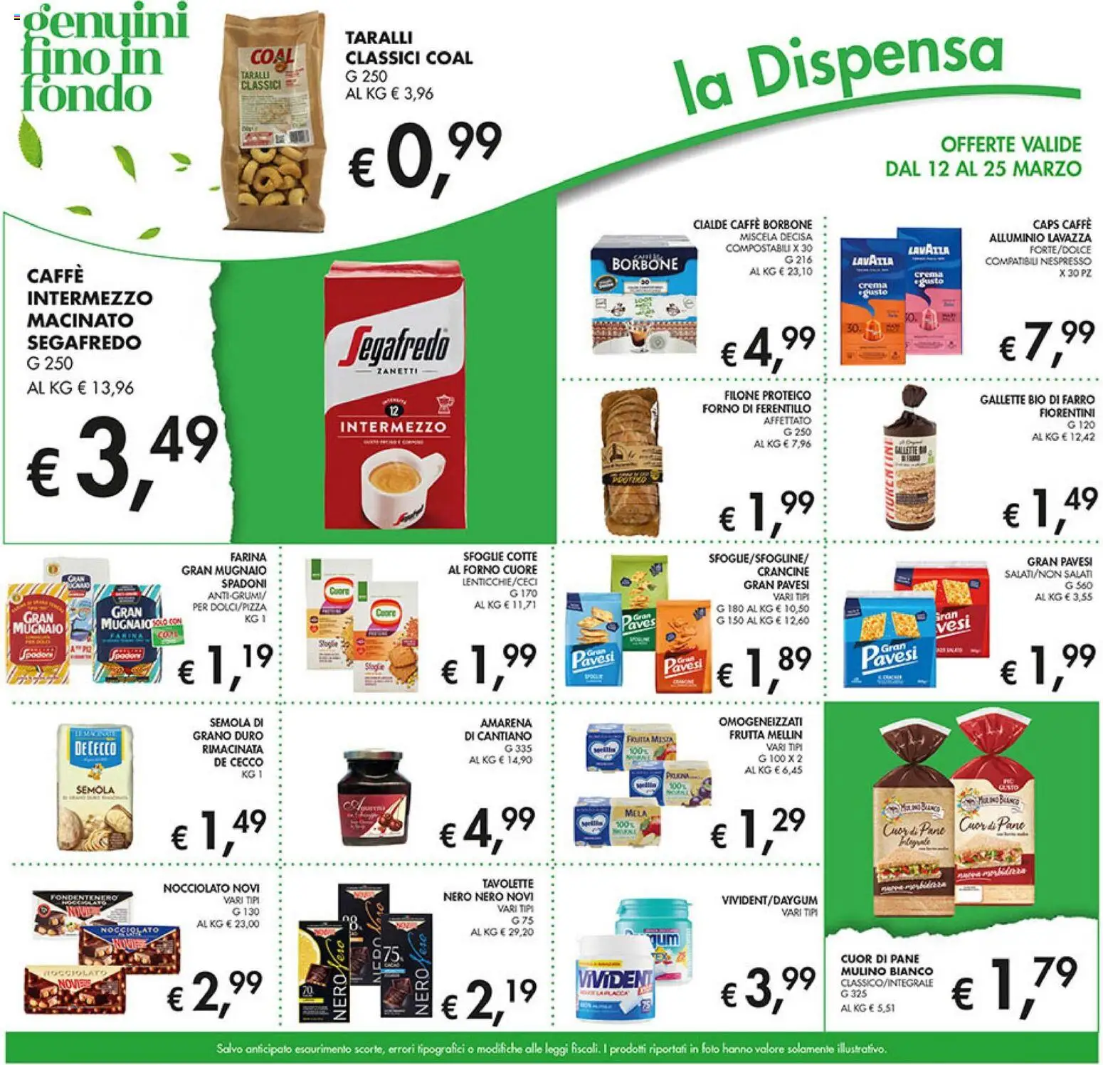 Volantino Coal del 12.03.2026 | Pagina: 17 | Prodotti: Crema, Gallette, Forno, Farro