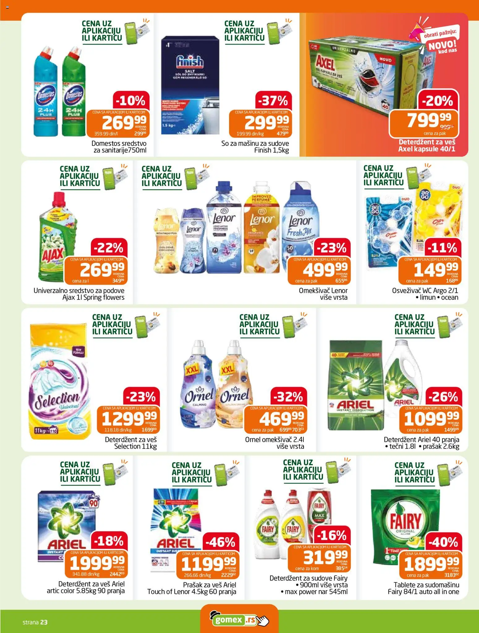 Gomex katalog - važi od 02.09.2026 | Strana: 23