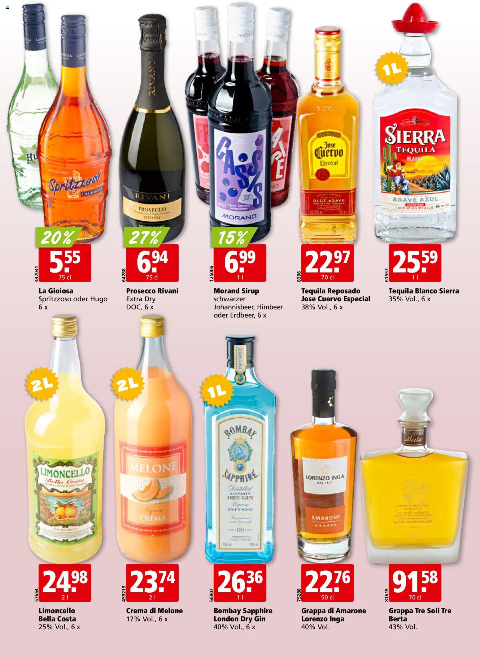 Aligro aktionen – gültig ab 05.10.2026 | Seite: 26 | Produkte: Sirup, Agave, Gin, Melone