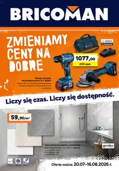 Pogląd oferty "Bricoman gazetka" - ważna od 20.07.2026
