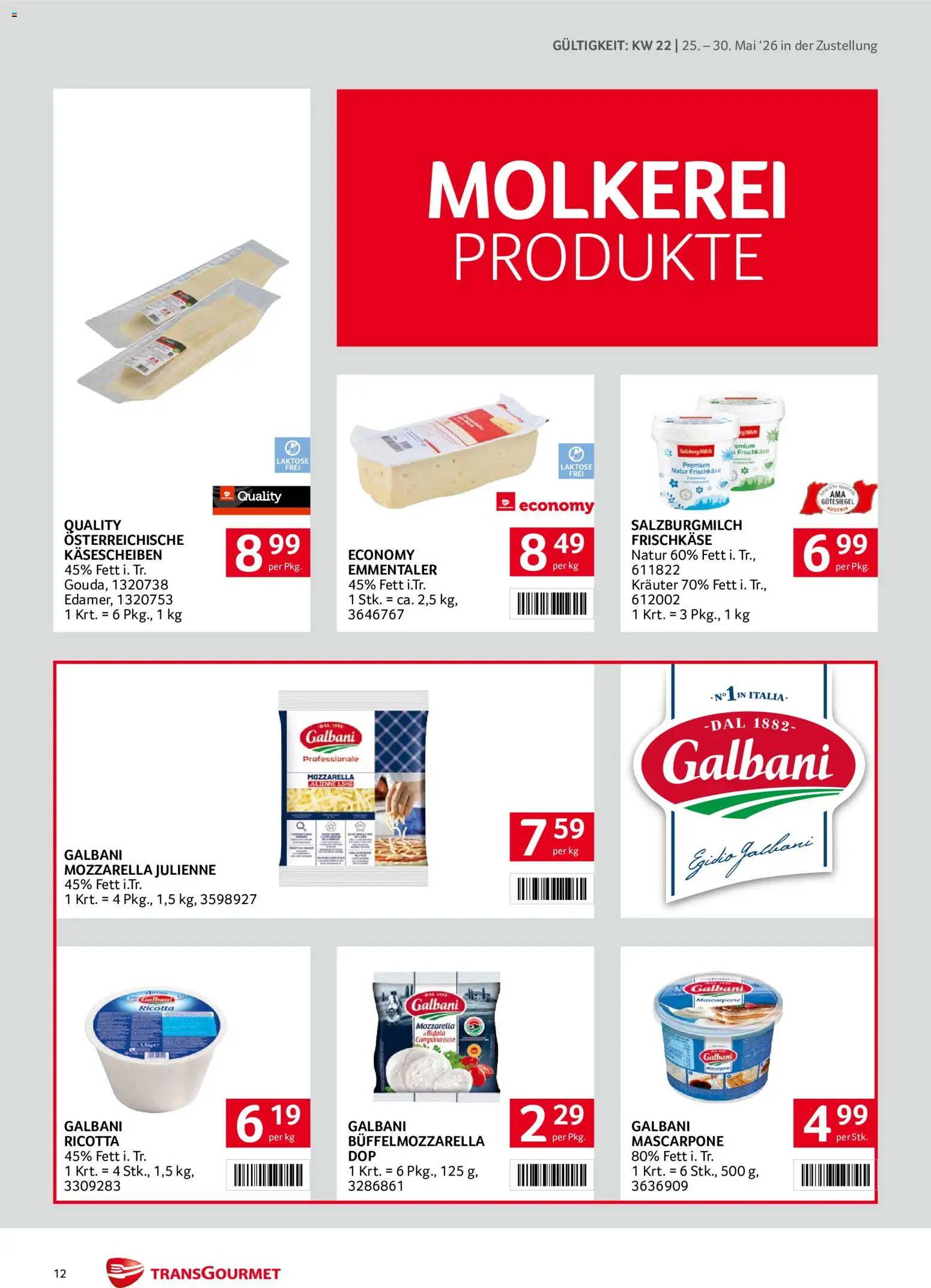 Transgourmet Zustellaktion gültig ab 25.05.2026 | Seite: 12