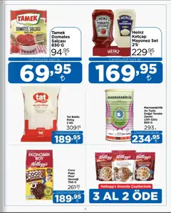 16 Ekim 2026 tarihinden itibaren geçerli olan CarrefourSA kataloğu önizlemesi | Sayfa: 5 | Ürünler: Domates, Pirinç, Mayonez, Zeytin