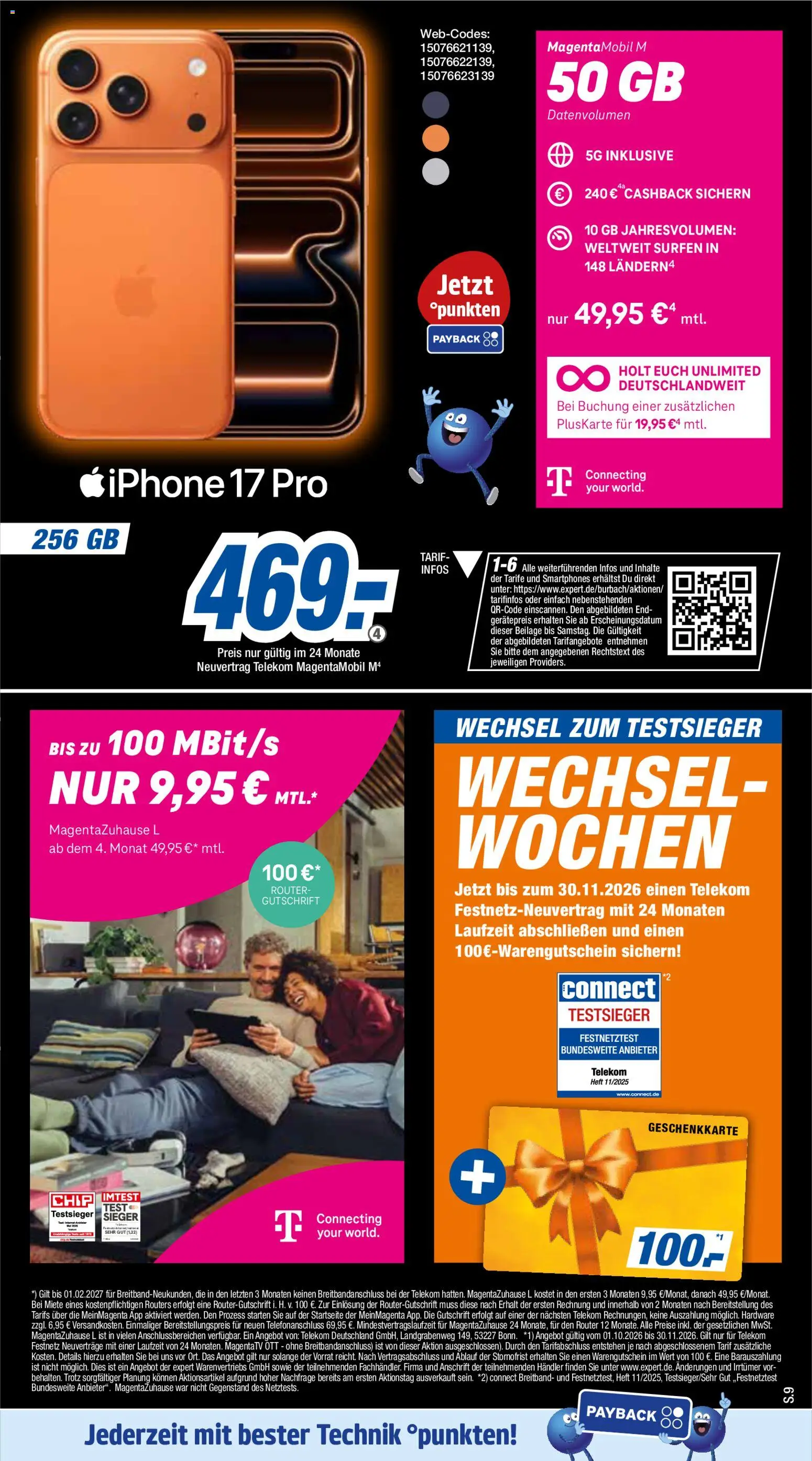 Expert Black Weeks – gültig ab 02.11.2026 | Seite: 9 | Produkte: Smartphones, Iphone