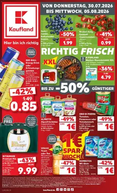 Kaufland Prospekt Buchen ab 30.07.2026 gültig