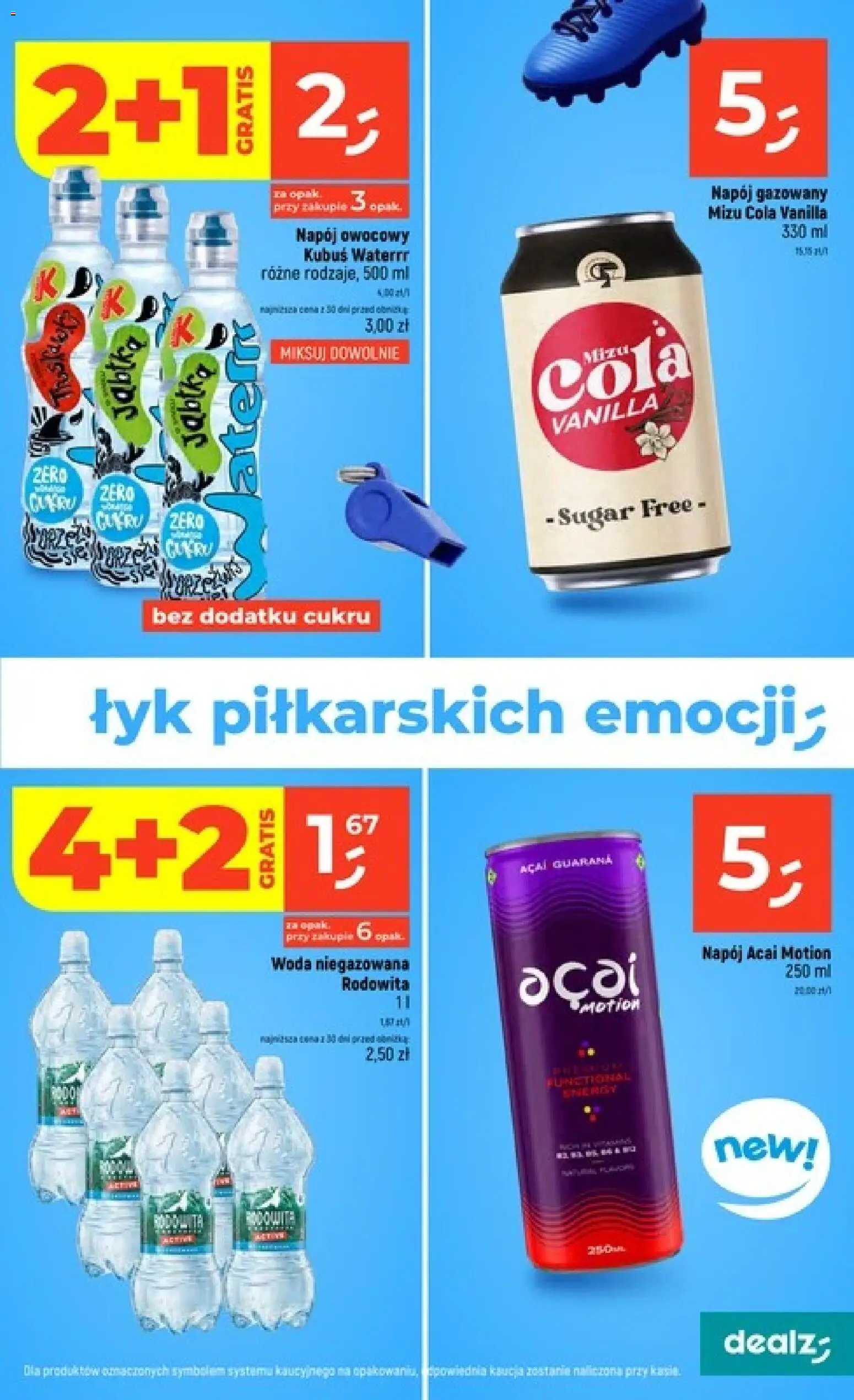 Dealz gazetka od 11.06.2026 | Strona: 19 | Produkty: Woda niegazowana, Woda
