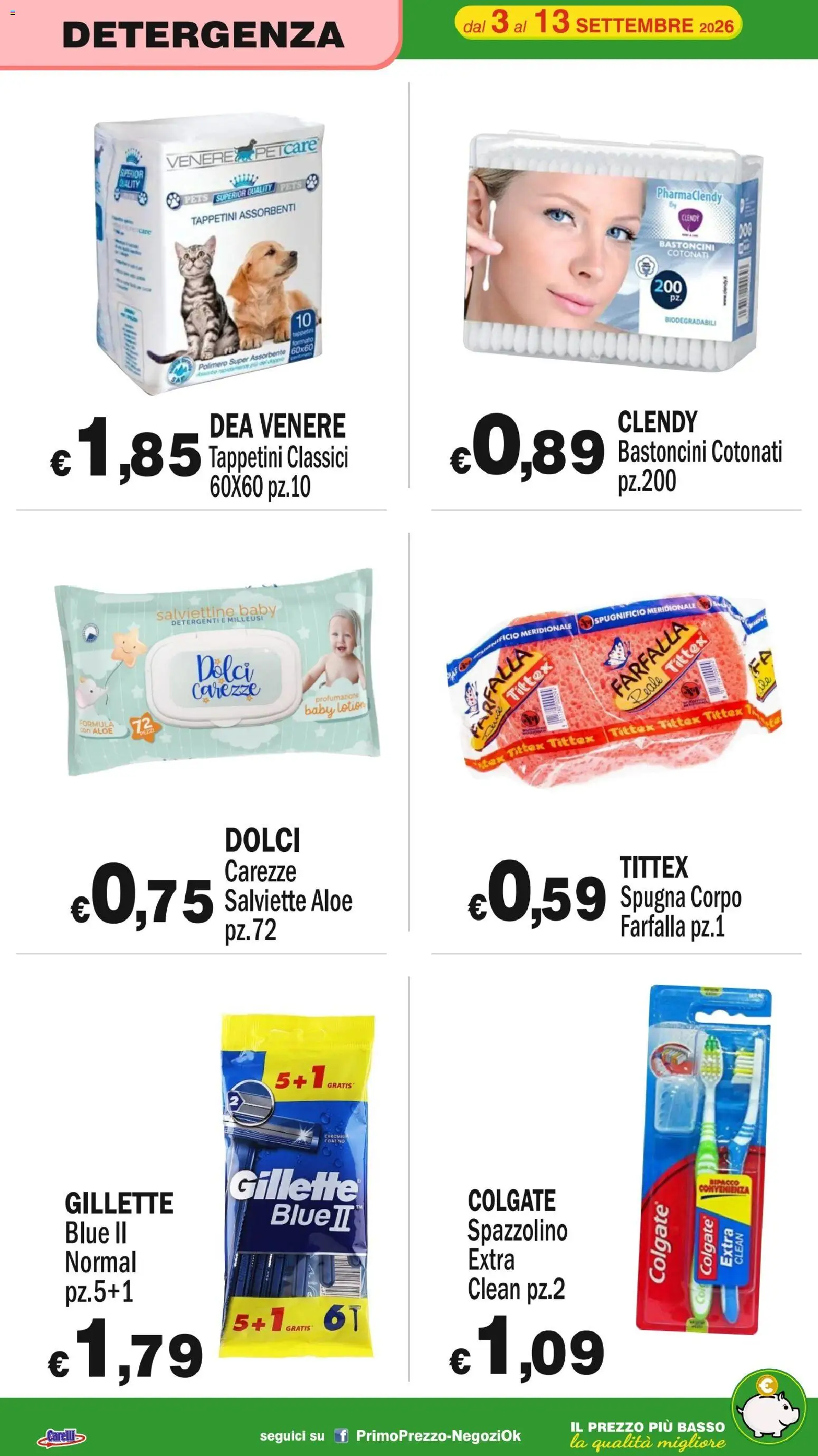 Volantino Primo Prezzo del 03/09/2026 | Pagina: 24