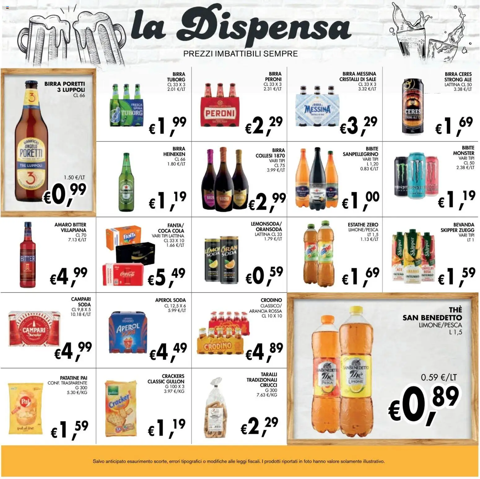Volantino Coal del 10/09/2026 | Pagina: 17 | Prodotti: Crackers, Arancia, Amaro, Coca Cola