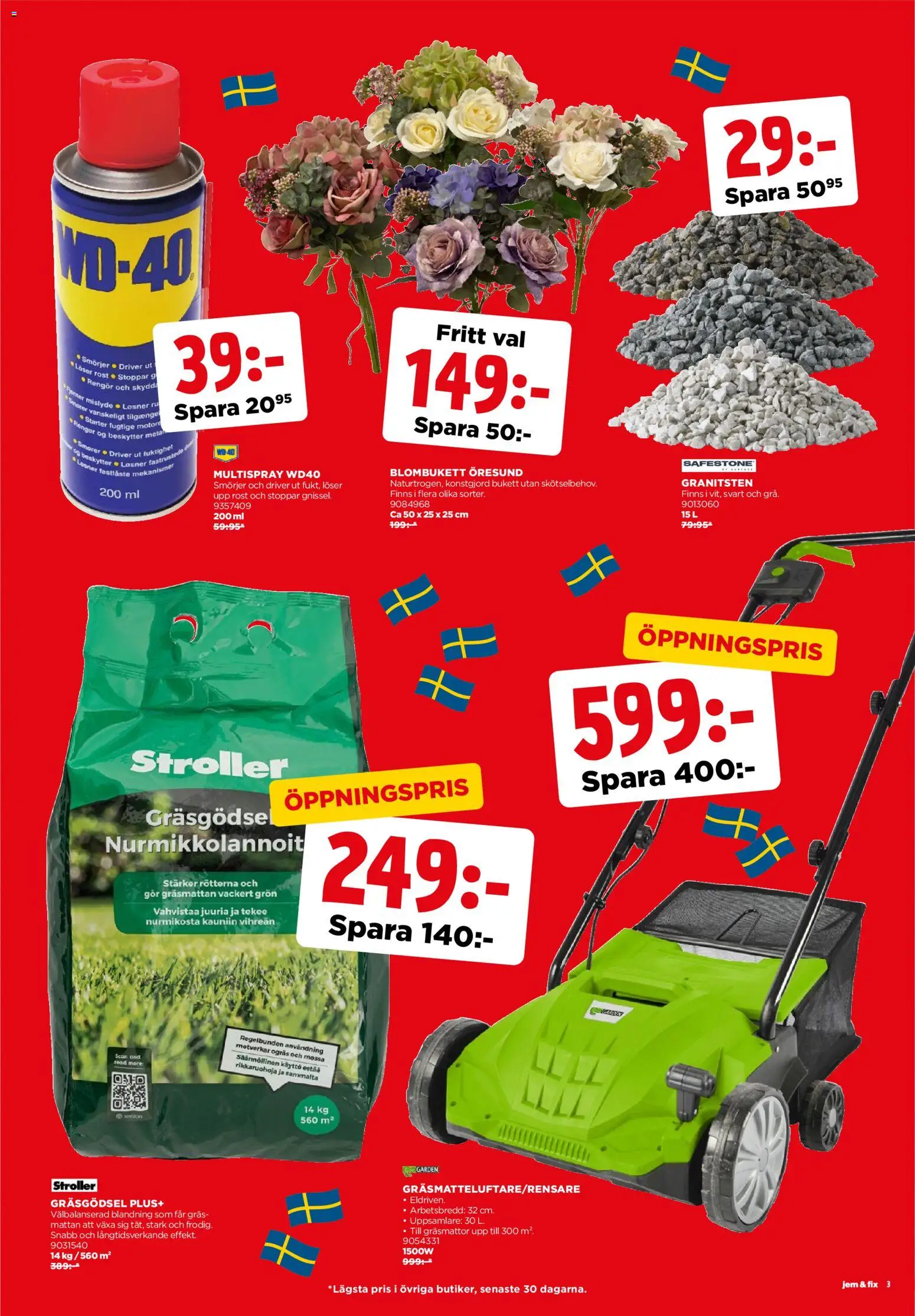 Jem & Fix reklamblad aktuell från 26.05.2026 | Sida: 3 | Produkter: Mössa