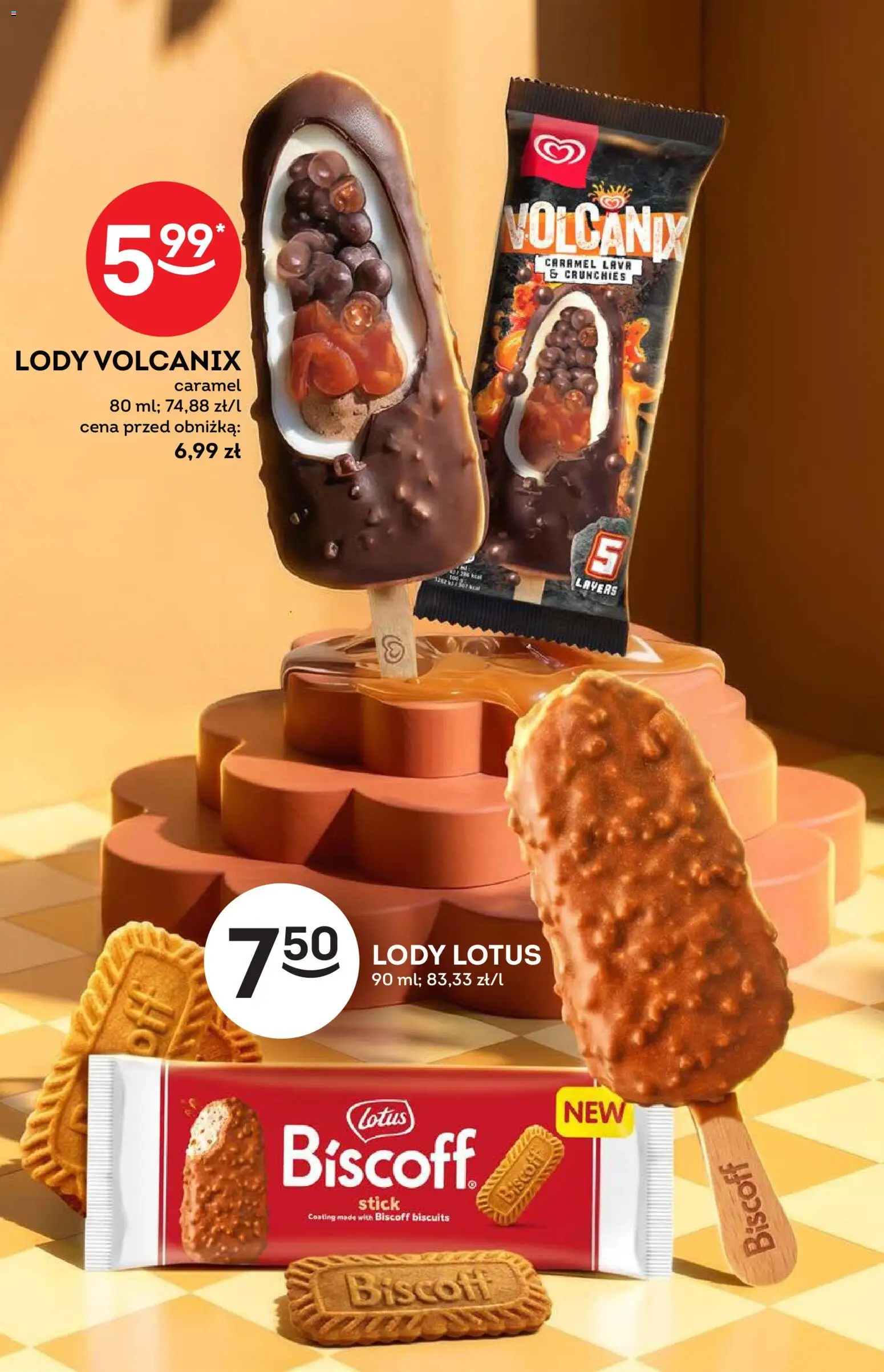 Żabka gazetka - Katalog lodowy od 09.09.2026 | Strona: 10 | Produkty: Lotus, Lody