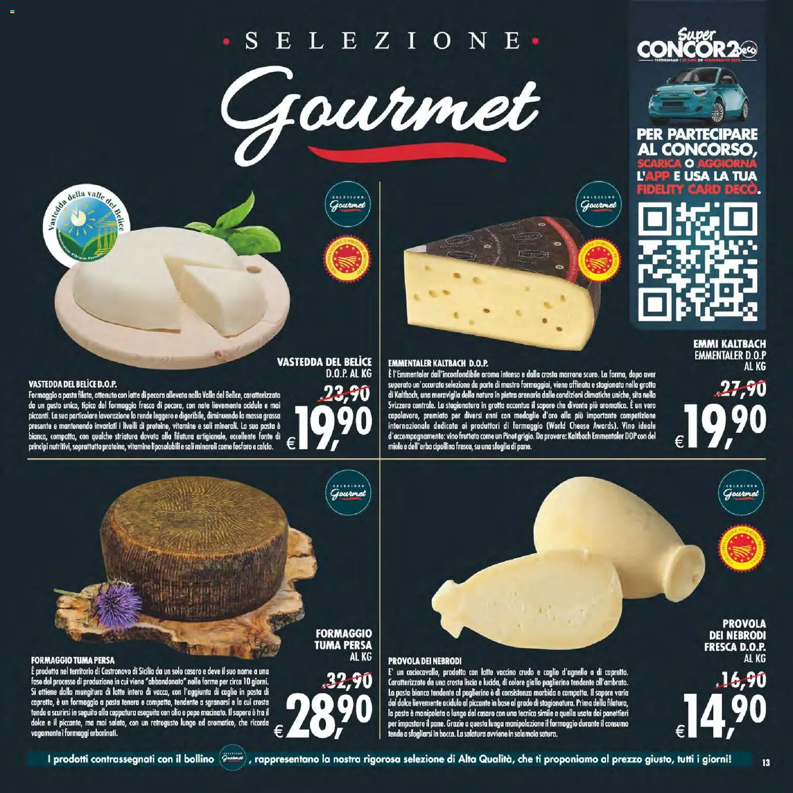 Volantino Decò del 13/10/2026 | Pagina: 13 | Prodotti: Pepe, Pasta, Miele, Latte intero