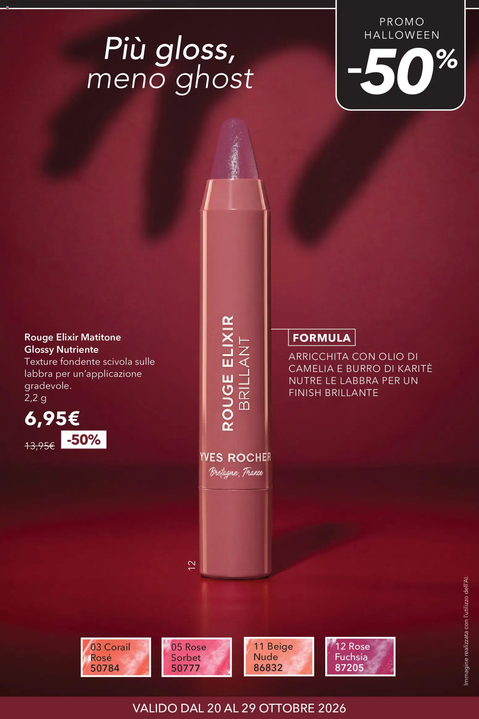 Volantino Yves Rocher del 20/10/2026 | Pagina: 3 | Prodotti: Olio, Burro, Burro di karité