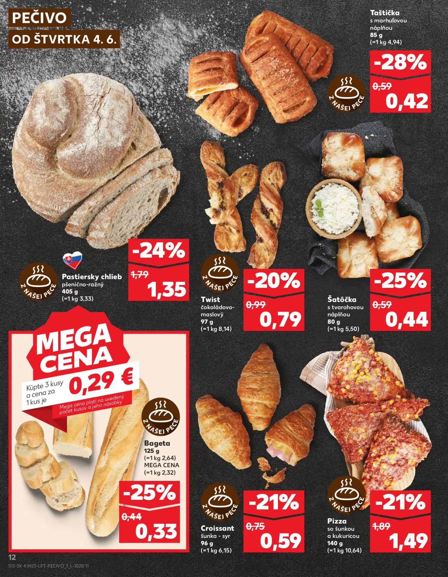 Kaufland SK akciós ujság - amely érvényes a következő dátumtól: 04.06.2026 | Oldal: 12