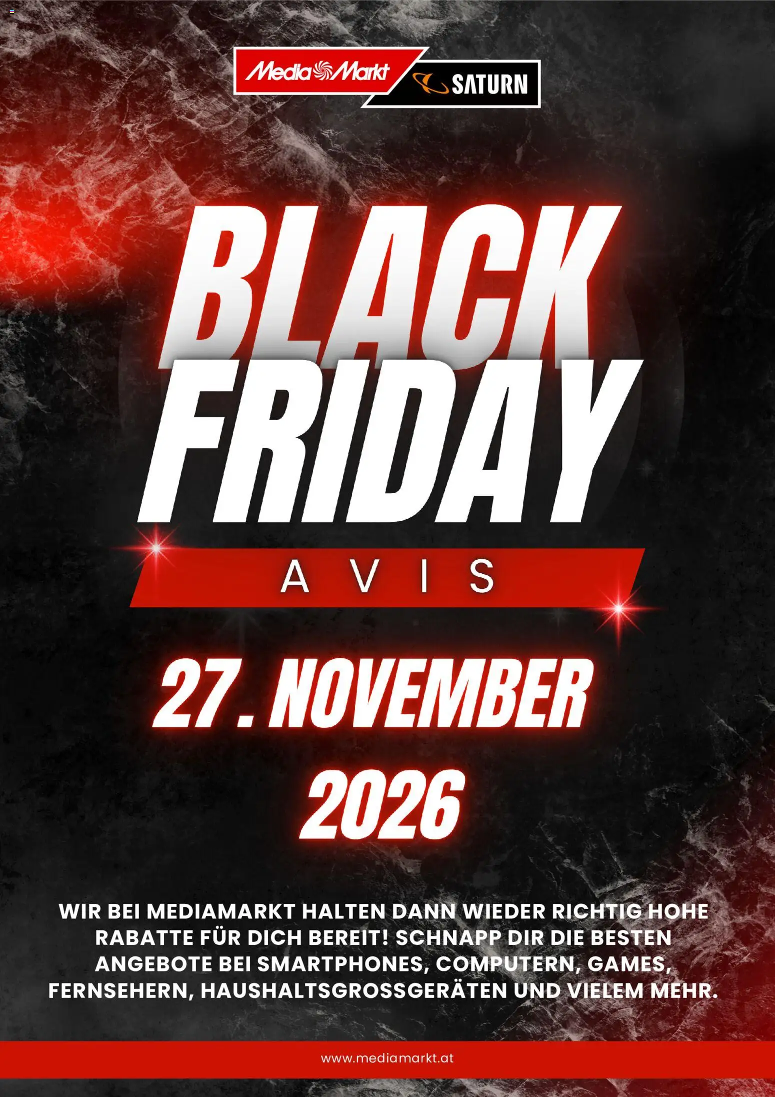 Media Markt Black Friday Ankündigung gültig ab 20.10.2026 | Seite: 1