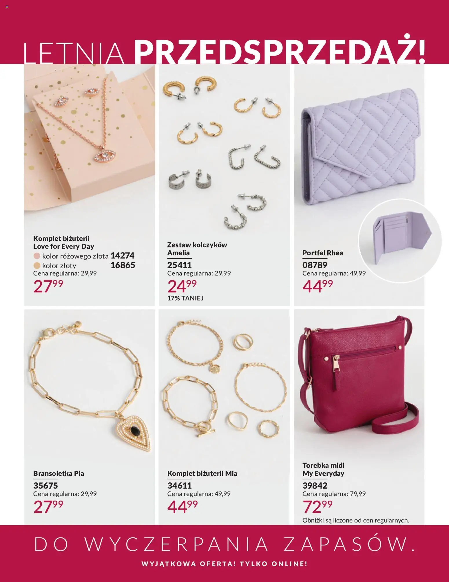 Avon Katalog 6 2026 od 01.06.2026 | Strona: 211 | Produkty: Bransoletka, Torebka, Portfel