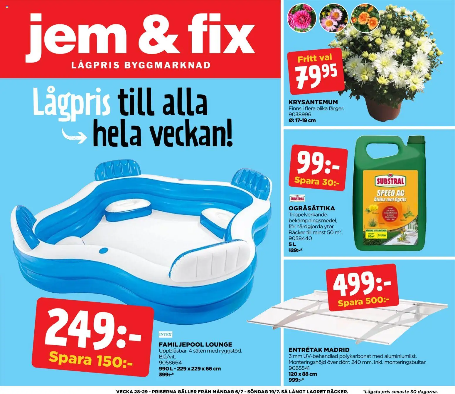 Jem & Fix reklamblad aktuell från 06/07/2026 | Sida: 1