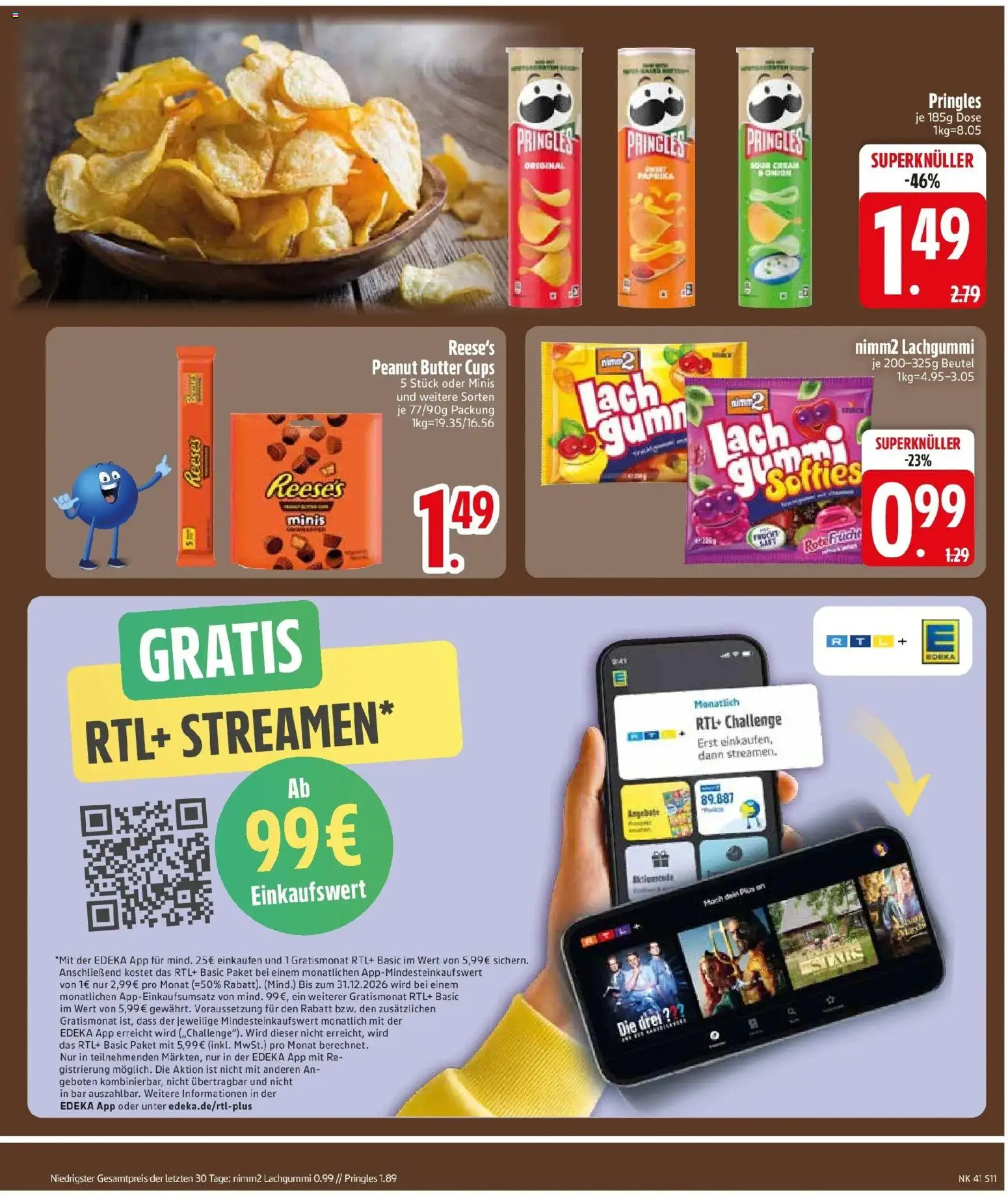 Edeka Prospekt Roßbach (ab 05.10.2026) » Angebote Online | Seite: 13 | Produkte: Butter, Paprika, Pringles