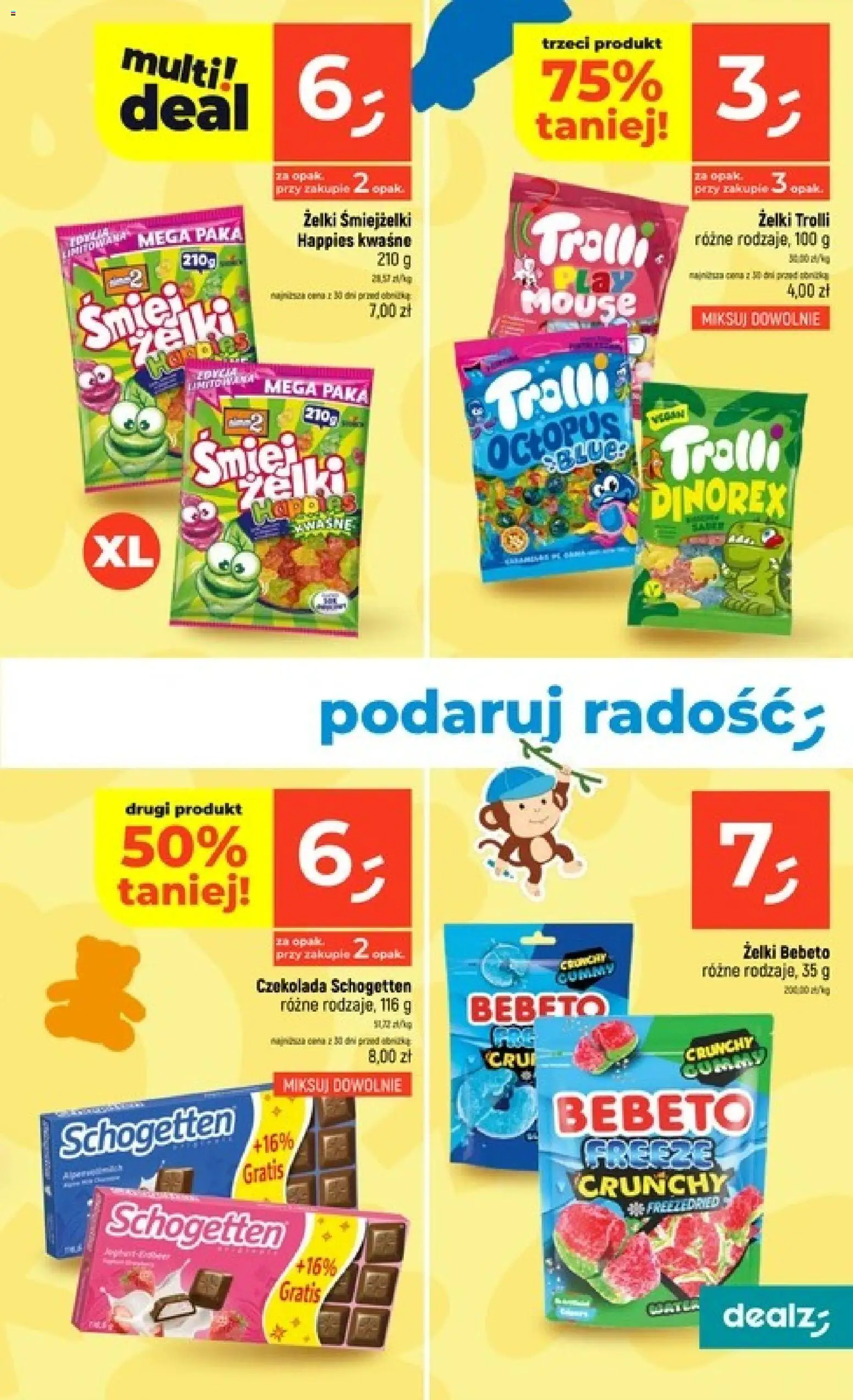 Dealz gazetka od 07.05.2026 | Strona: 21 | Produkty: Żelki, Czekolada